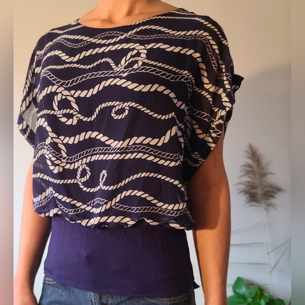 Joseph A Nautical Blouse